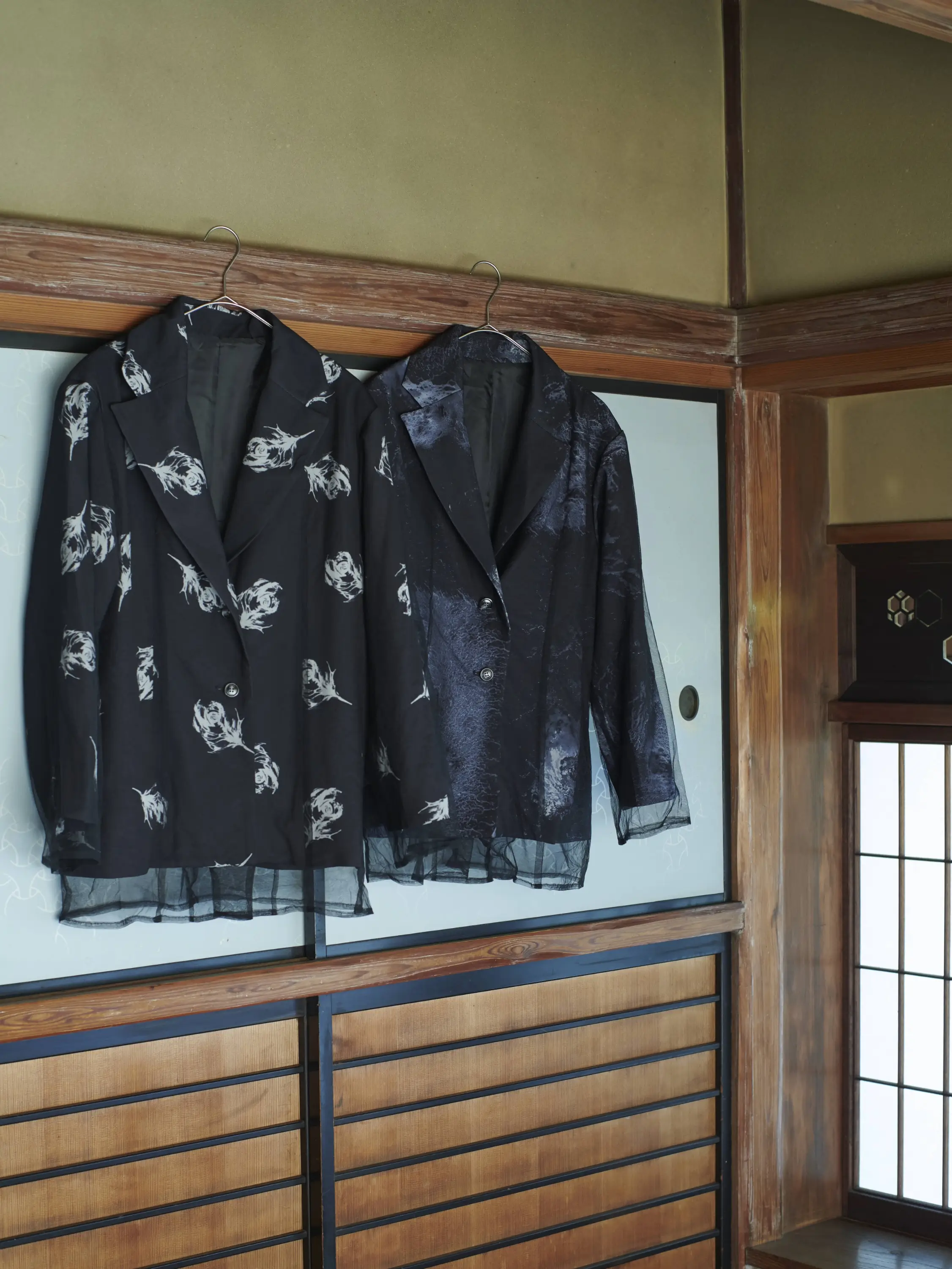 Sheer Layered Jacket