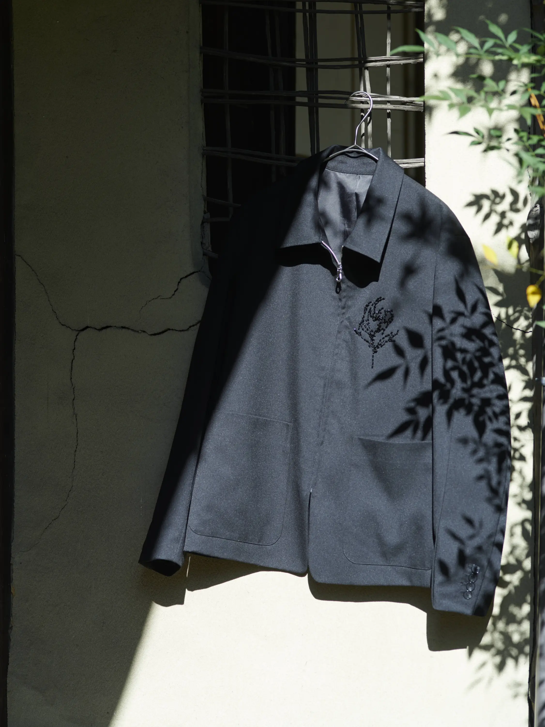 Back Printed Blouson